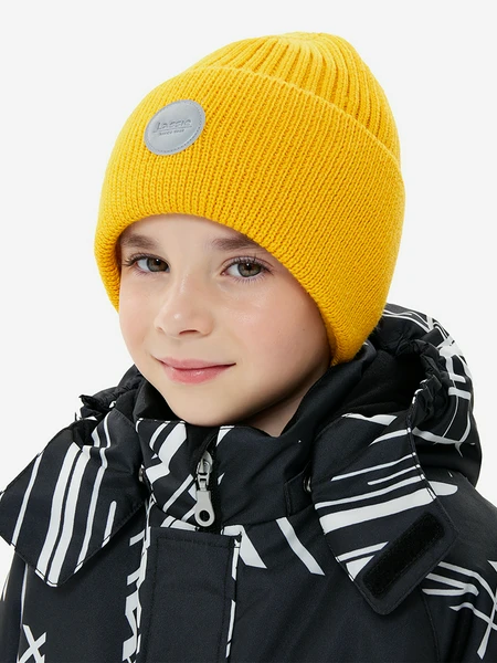 Шапка для мальчиков Lassie, желтый, арт. 72305225l10-2420