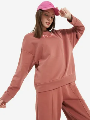 Свитшот оверсайз FILA, бежевый, арт. 133354fla-t2