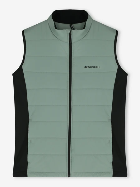 Жилет утепленный мужской Nordski Hybrid Pro 2.0, зеленый, арт. 30953