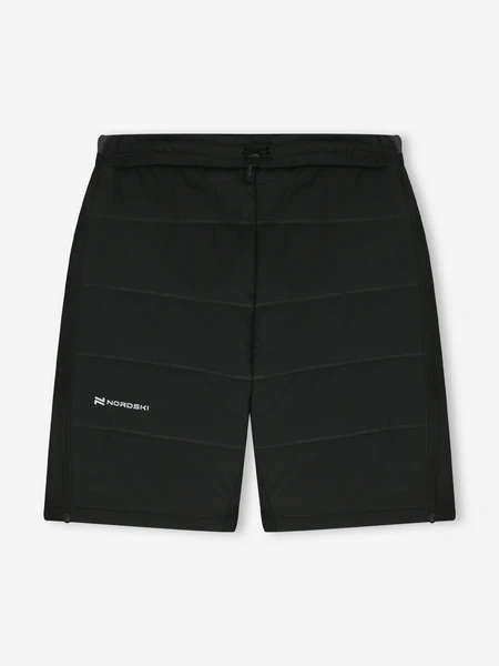 Шорты утепленные Nordski Hybrid Pro 2.0, черный, арт. nsm596100n2v-100