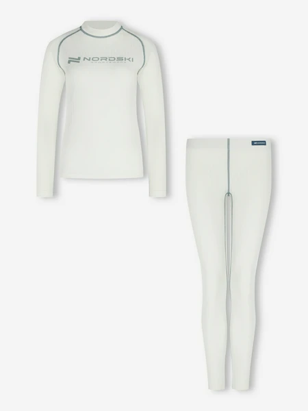 Комплект термобелья женский Nordski Race, белый, арт. nsw338001n2v-001