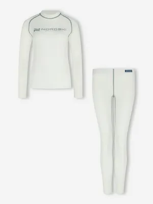 Комплект термобелья женский Nordski Race, белый, арт. NSW338001N2V-001