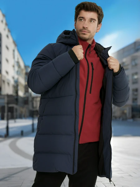 Пуховик мужской Northland, синий, арт. 130364n16-z4