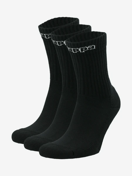 Носки Kappa, 3 пары, черный, арт. 125174kap-99