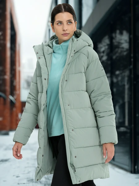 Пуховик женский Northland, зеленый, арт. 130591n16-g1