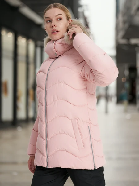 Пуховик женский Cordillero, розовый, арт. 131796c37-80