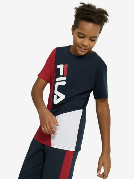 Футболка для мальчиков FILA, синий, арт. 134576fla-mh
