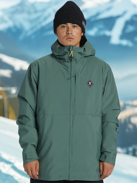 Куртка утепленная DC Shoes Basis, зеленый, арт. adytj03080d12-bpg0