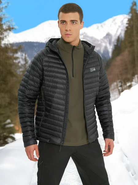 Пуховик Mountain Hardwear Ghost Whisperer, черный, арт. 2104451mhw-010