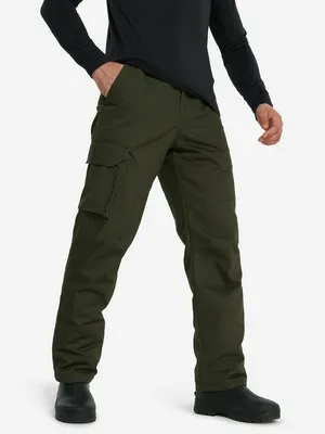 Брюки утепленные мужские Geotech, зеленый, арт. 137454