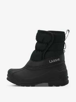 Ботинки утепленные для мальчиков Lassie Hamina, черный, арт. 72405304L10-9990