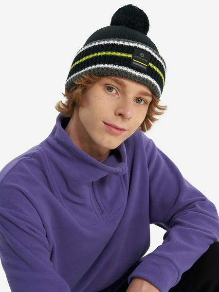 Шапка Nordway для мальчиков, черный, арт. 131949ndw-bo