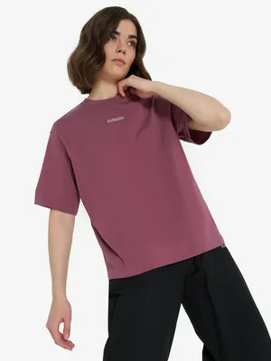 Футболка женская оверсайз Kappa, фиолетовый, арт. 141454KAP-X3