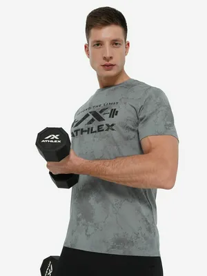 Футболка мужская Athlex, серый, арт. 139986A31-A1