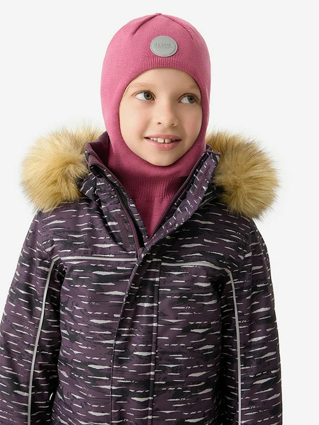 Балаклава для девочек Lassie, розовый, арт. 72303301l10-4580