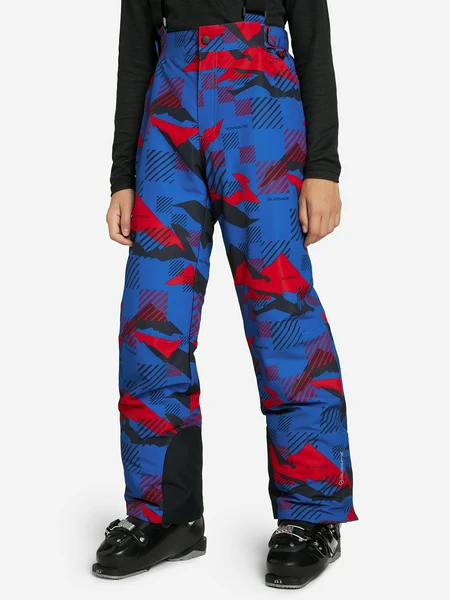 Брюки утепленные для мальчиков, синий, арт. 124458gsd-m1