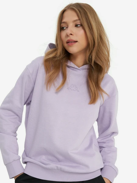Худи женское Kappa, фиолетовый, арт. 130313kap-v0