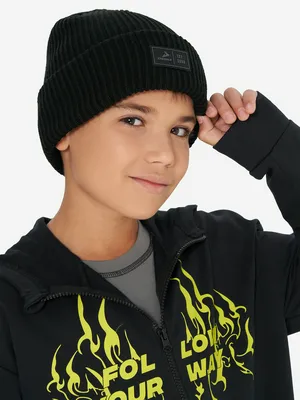 Шапка для мальчиков Demix, черный, арт. 123349DMX-99