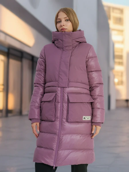 Пальто пуховое женское Kappa, синий, арт. 131075kap-v4