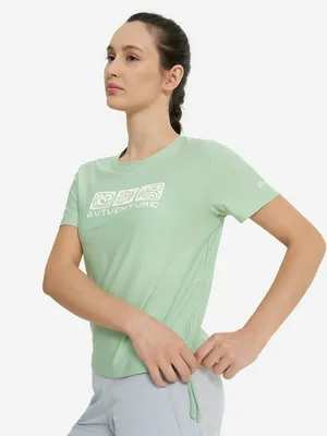 Футболка женская Outventure, красный, арт. 31351