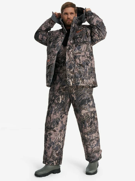 Костюм утепленный мужской Remington Pro Hunting Club, серый, арт. 31363