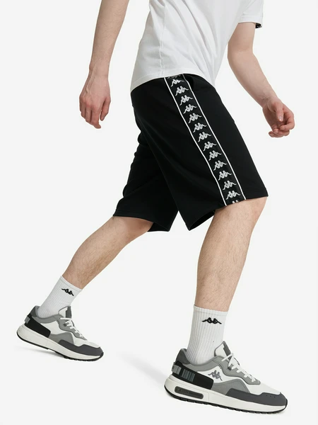 Шорты мужские Kappa, черный, арт. 133864kap-99