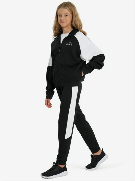 Костюм для девочек Kappa, черный, арт. 137044kap-bw