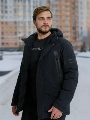 Пуховик мужской Athlex, черный, арт. 129680a31-99
