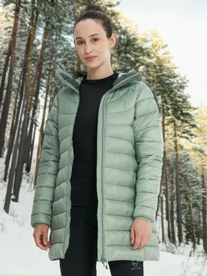Пуховик женский Northland Himmel, зеленый, арт. 130493