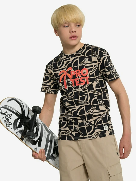Футболка для мальчиков Protest, бежевый, арт. 31550