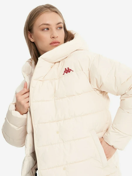 Пуховик женский Kappa Бежевый, бежевый, арт. 131144kap-60