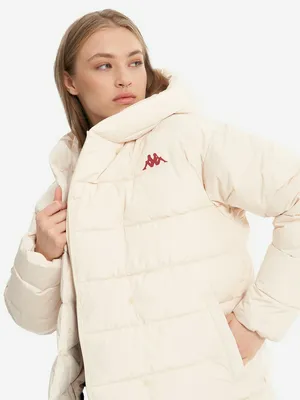 Пуховик женский Kappa Бежевый, бежевый, арт. 131144kap-60