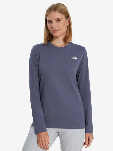 Лонгслив The North Face Simple Dome, синий, арт. nf0a87qpbtr1t1k-.