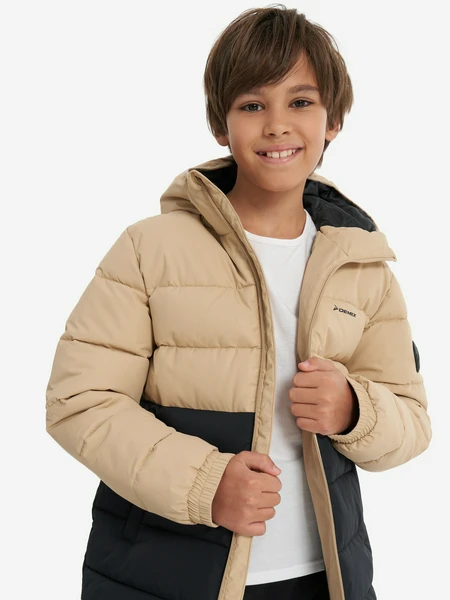 Пуховик для мальчиков Demix, черный, арт. 131194dmx-bc