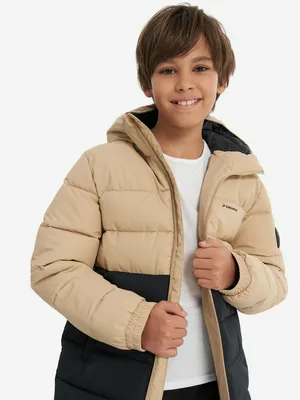 Пуховик для мальчиков Demix, черный, арт. 131194dmx-bc