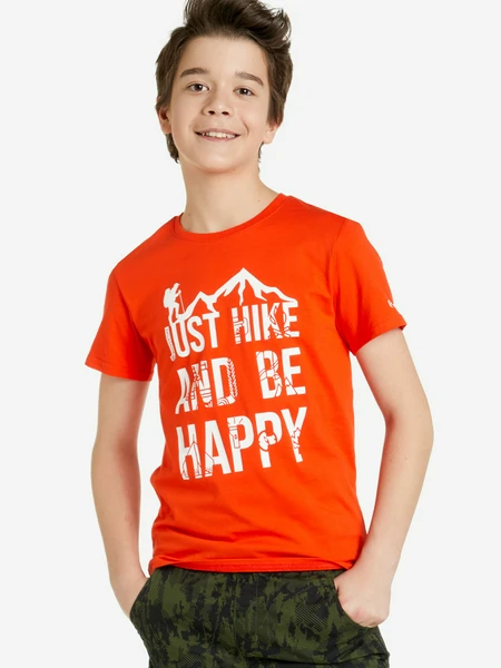 Футболка для мальчиков, оранжевый, арт. 31599