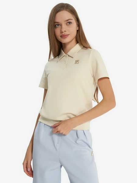Поло женское FILA, бежевый, арт. 31601