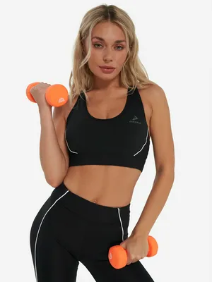 Спортивный топ бра Demix, черный, арт. 140222DMX-99