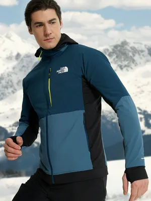 Куртка утепленная мужская The North Face Binntal Hybrid Ventrix, синий, арт. nf0a87h17im1t1k-.