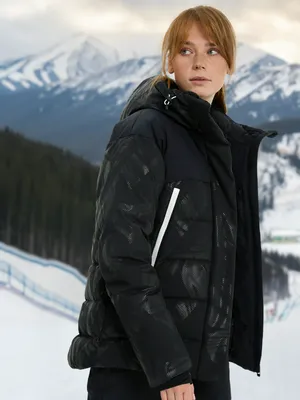 Пуховик женский Volkl, черный, арт. 131405vlkl-b1