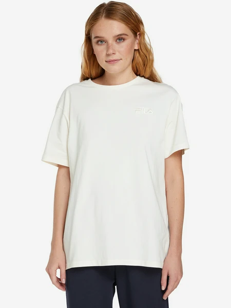 Футболка женская оверсайз FILA, бежевый, арт. 31671
