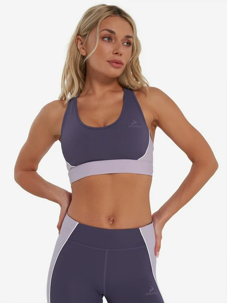 Топ бра спортивный Demix, фиолетовый, арт. 31682
