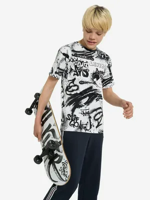 Футболка для мальчиков Termit, белый, арт. 135085trt-w2