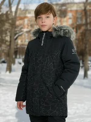 Куртка утепленная для мальчиков Northland, черный, арт. 130835n16-bb