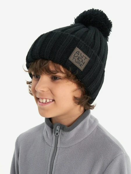 Шапка для мальчиков Outventure, черный, арт. 138092out-99