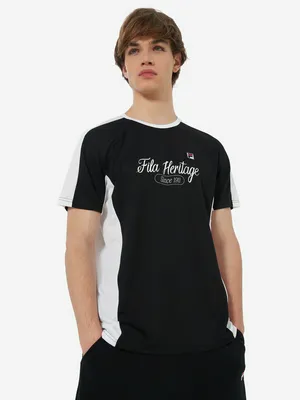Футболка мужская FILA, черный, арт. 142096FLA-BW