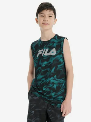 Майка для мальчиков FILA, черный, арт. 142125FLA-B4