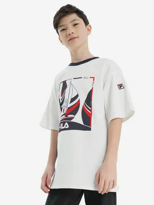 Футболка для мальчиков FILA, белый, арт. 142322FLA-00