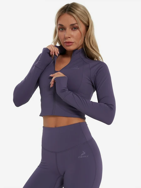 Толстовка женская Demix, синий, арт. 31957