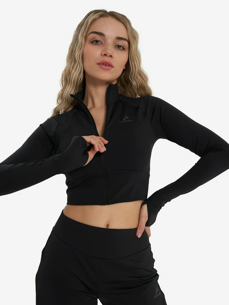 Толстовка женская Demix, черный, арт. 31959